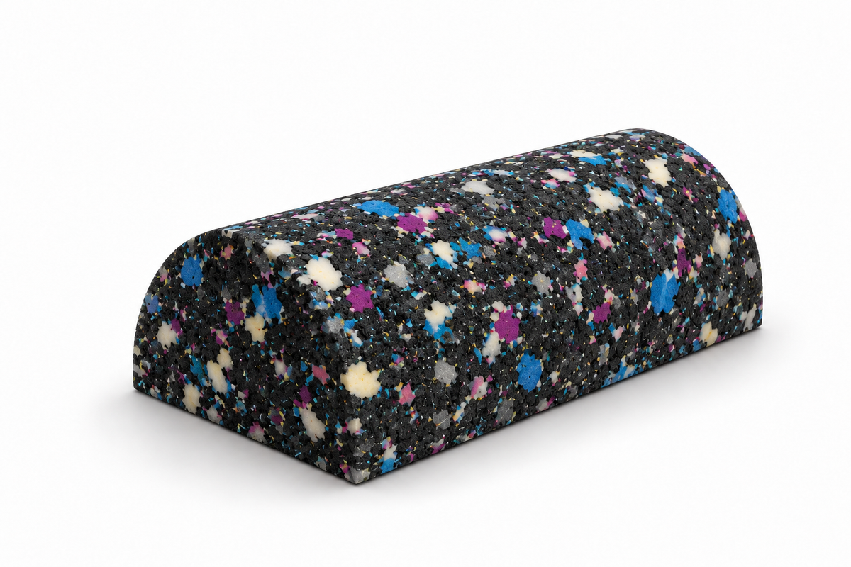 BedRock Dark foam in Half Moon shape