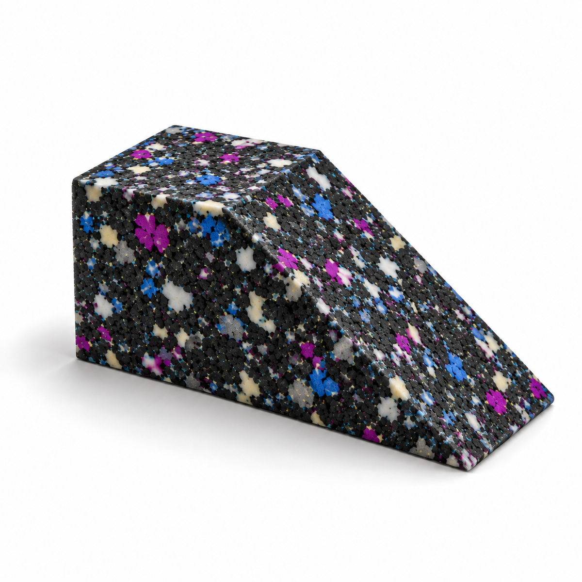 BedRock Dark foam in Wedge Bolster shape
