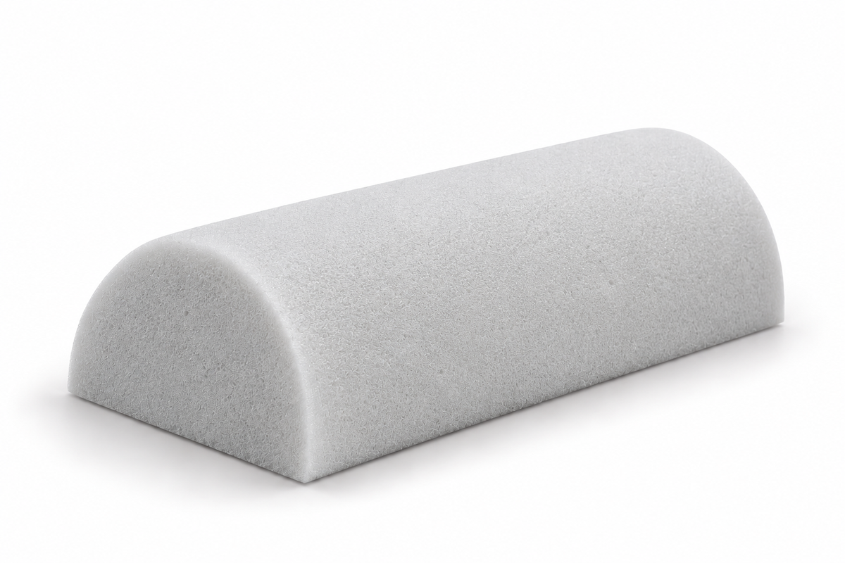 AuraCore foam in Half Moon shape