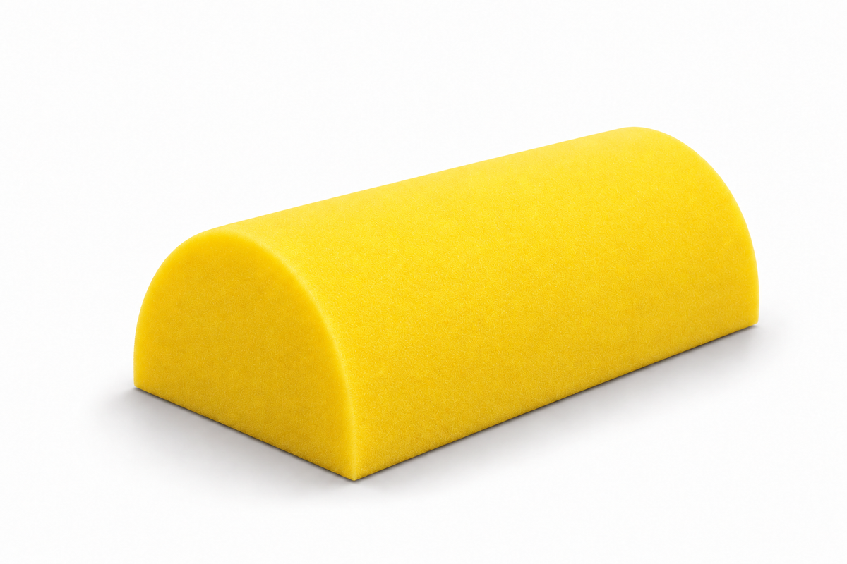 DuraPro foam in Half Moon shape