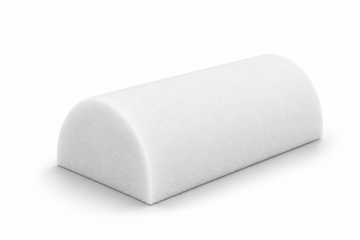 DuraTough foam in Half Moon shape