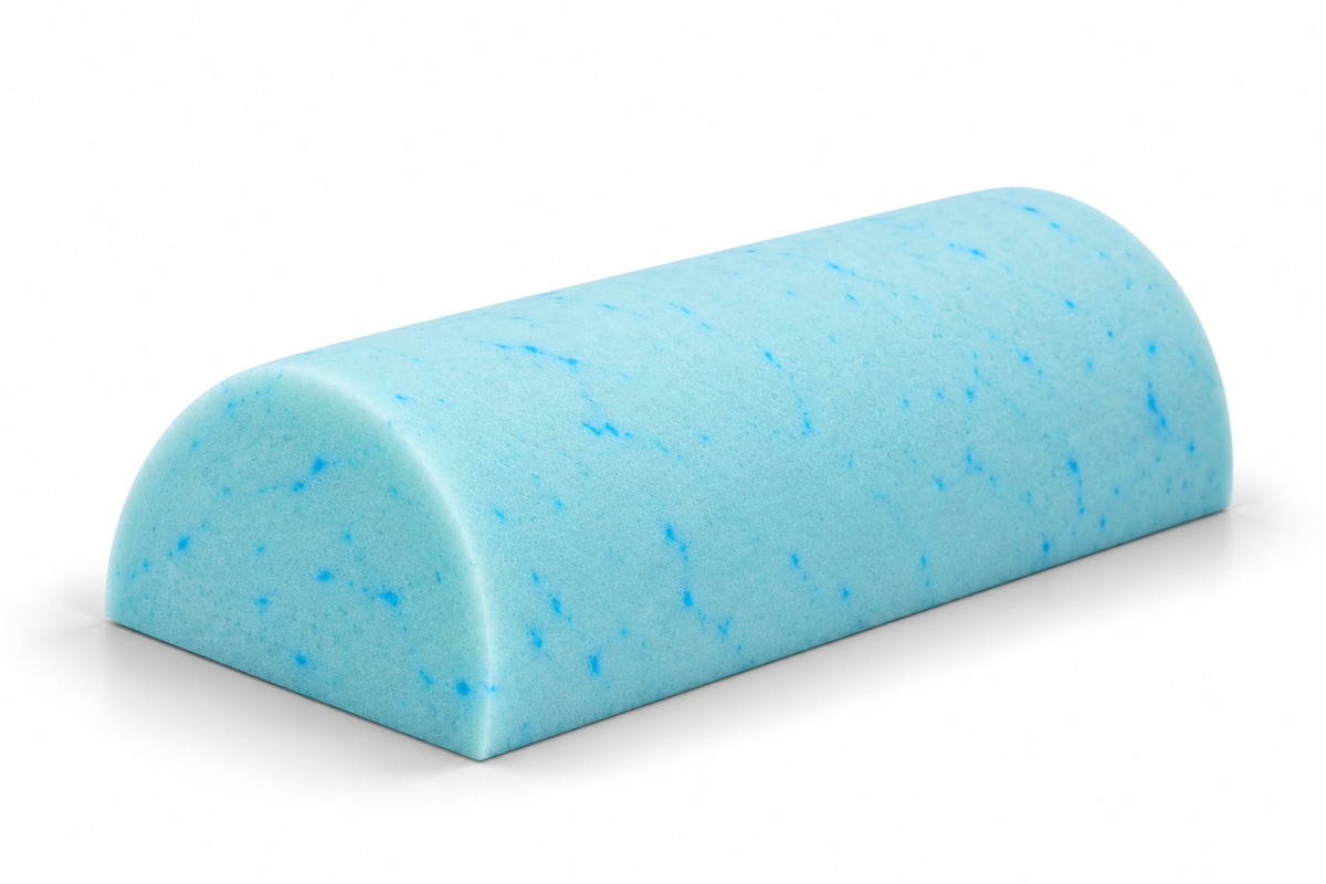 GelFlex foam in Half Moon shape