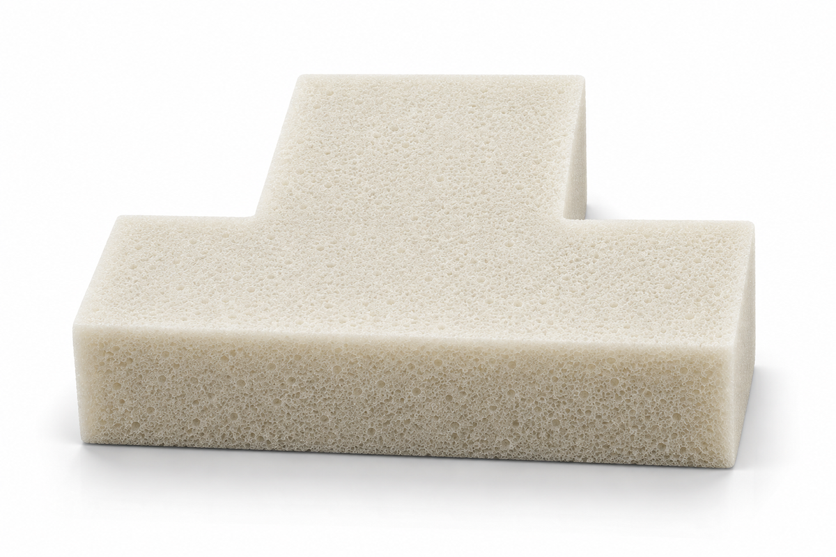 AuraLite foam in T Cushion shape