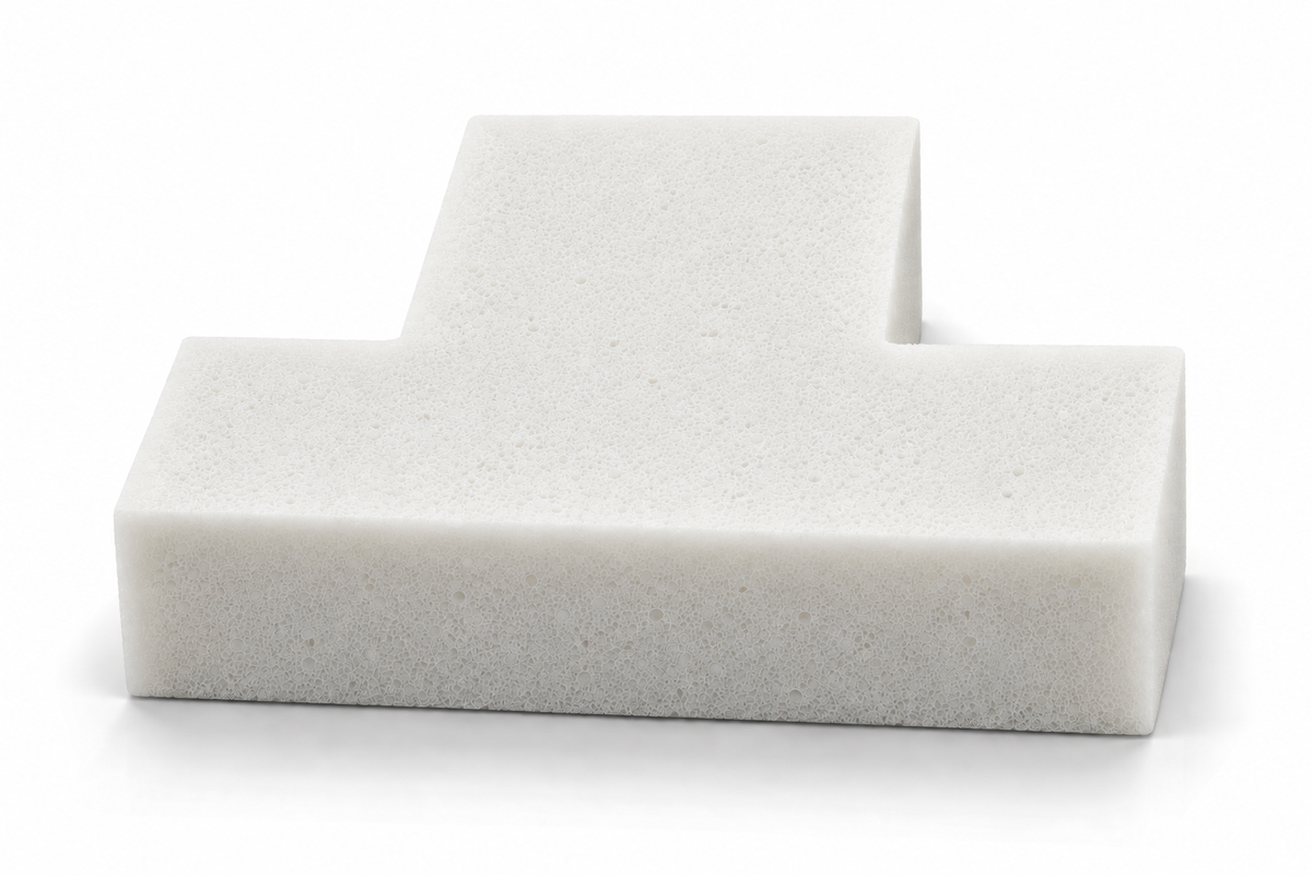 AuraSelect foam in T Cushion shape