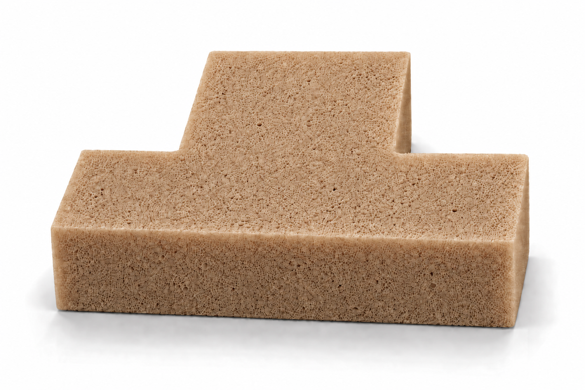 DryFast foam in T Cushion shape