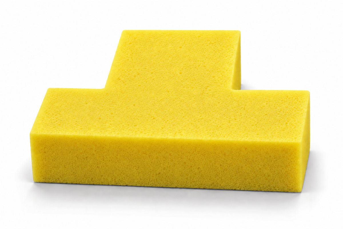 DuraElite foam in T Cushion shape