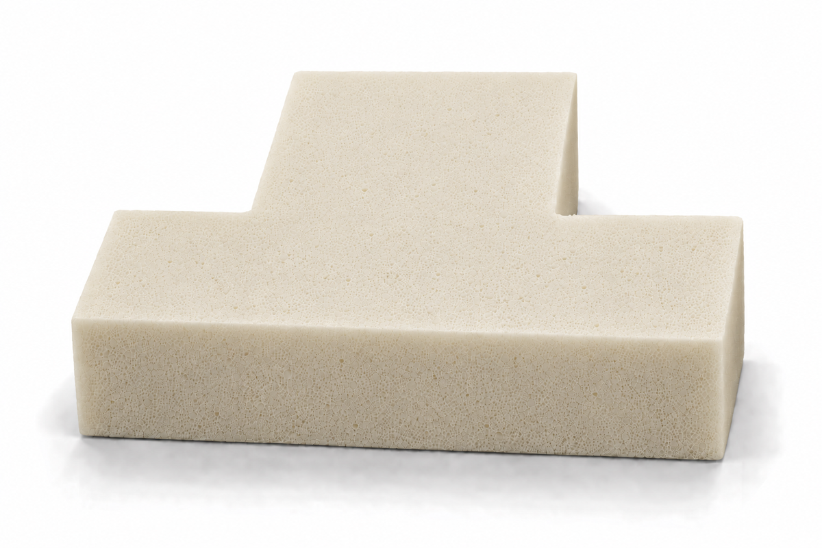 MemoFlex foam in T Cushion shape