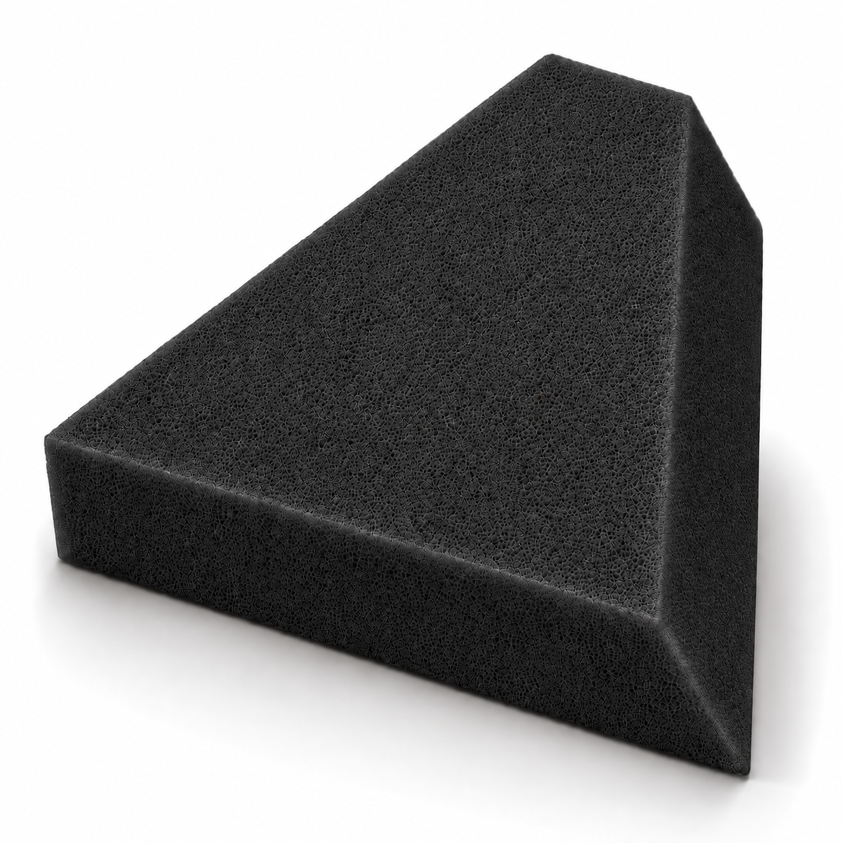 Carbon Dark foam in Trapezoid shape