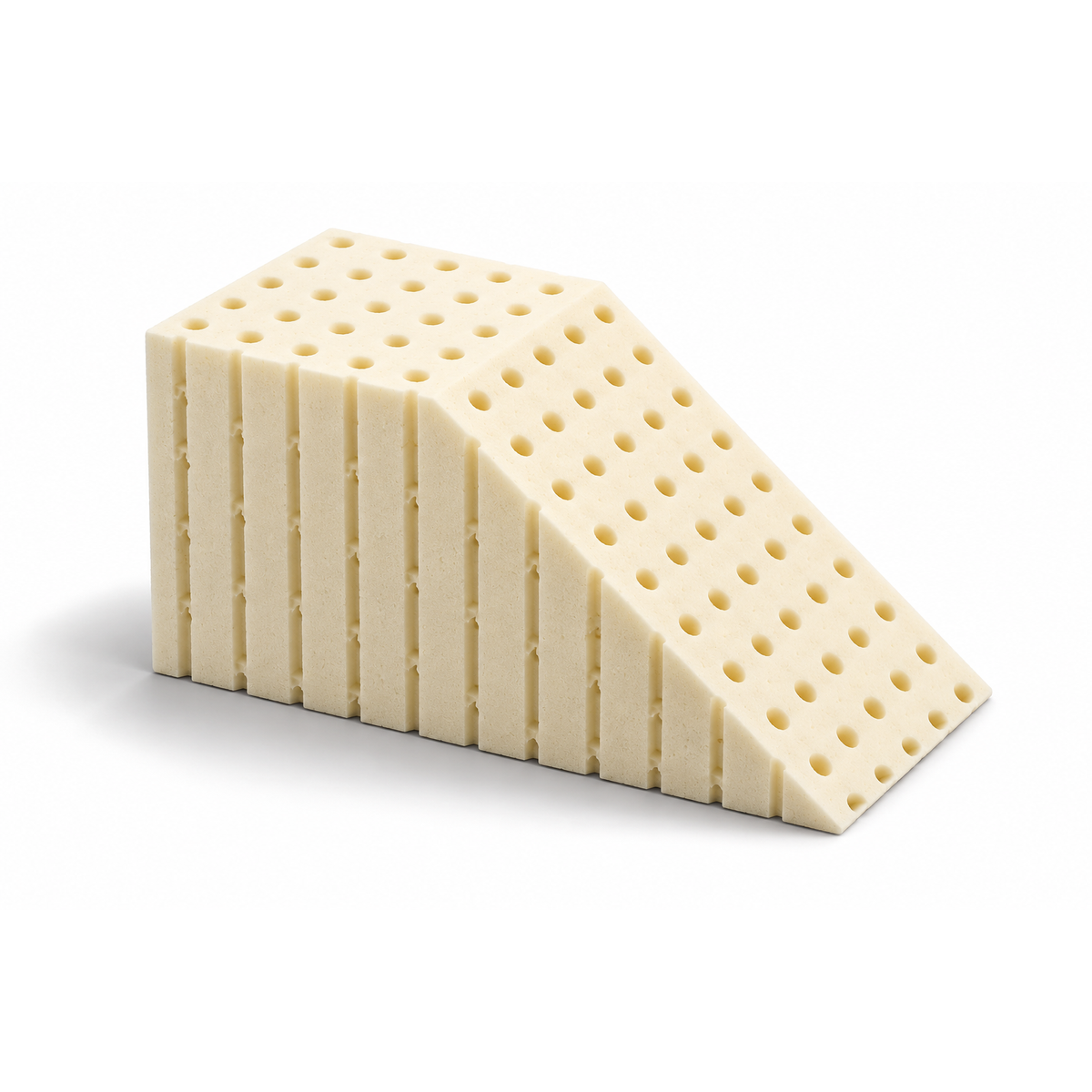 AeroTex foam in Wedge Bolster shape