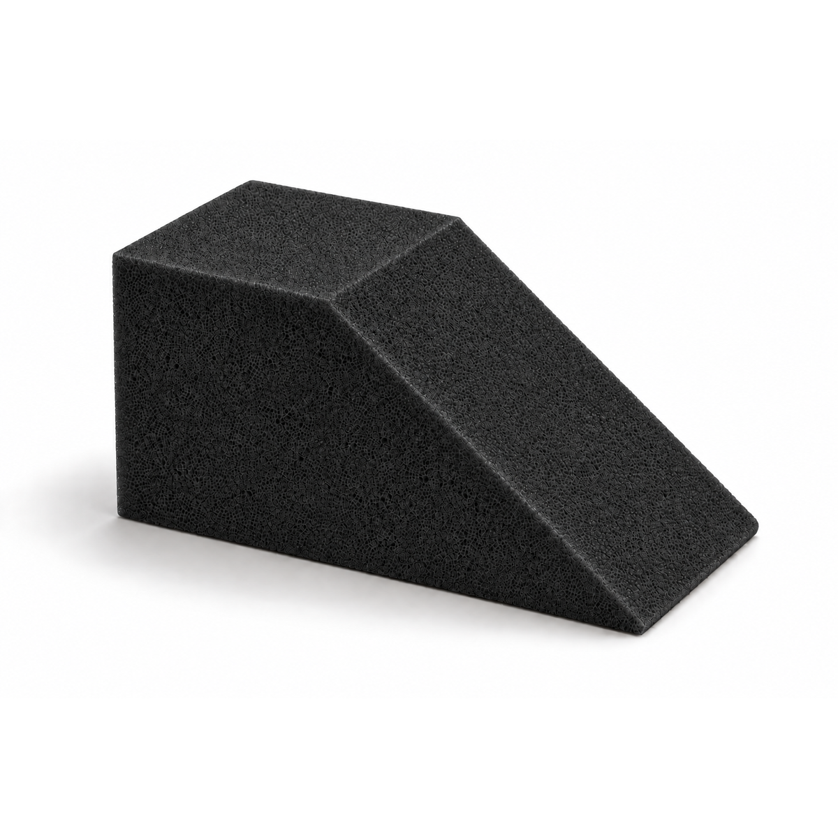 Carbon Dark foam in Wedge Bolster shape