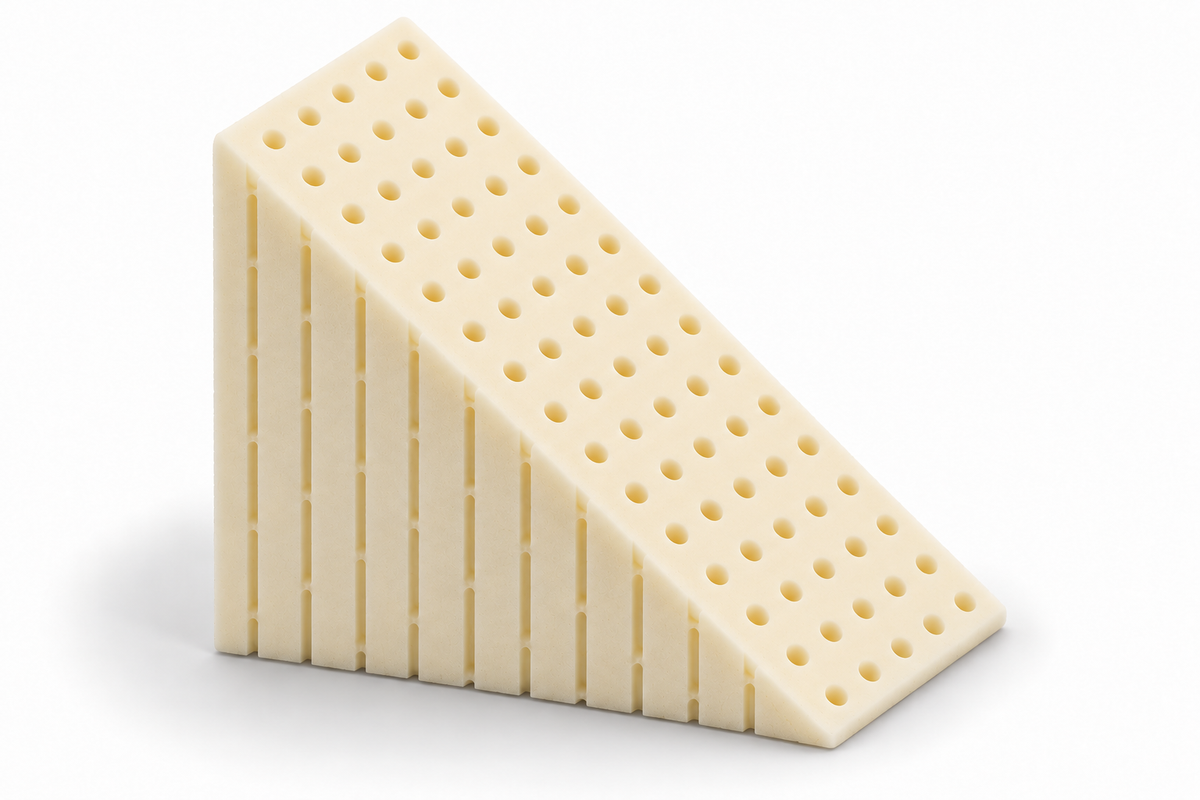 AeroTex foam in Wedge Triangle shape