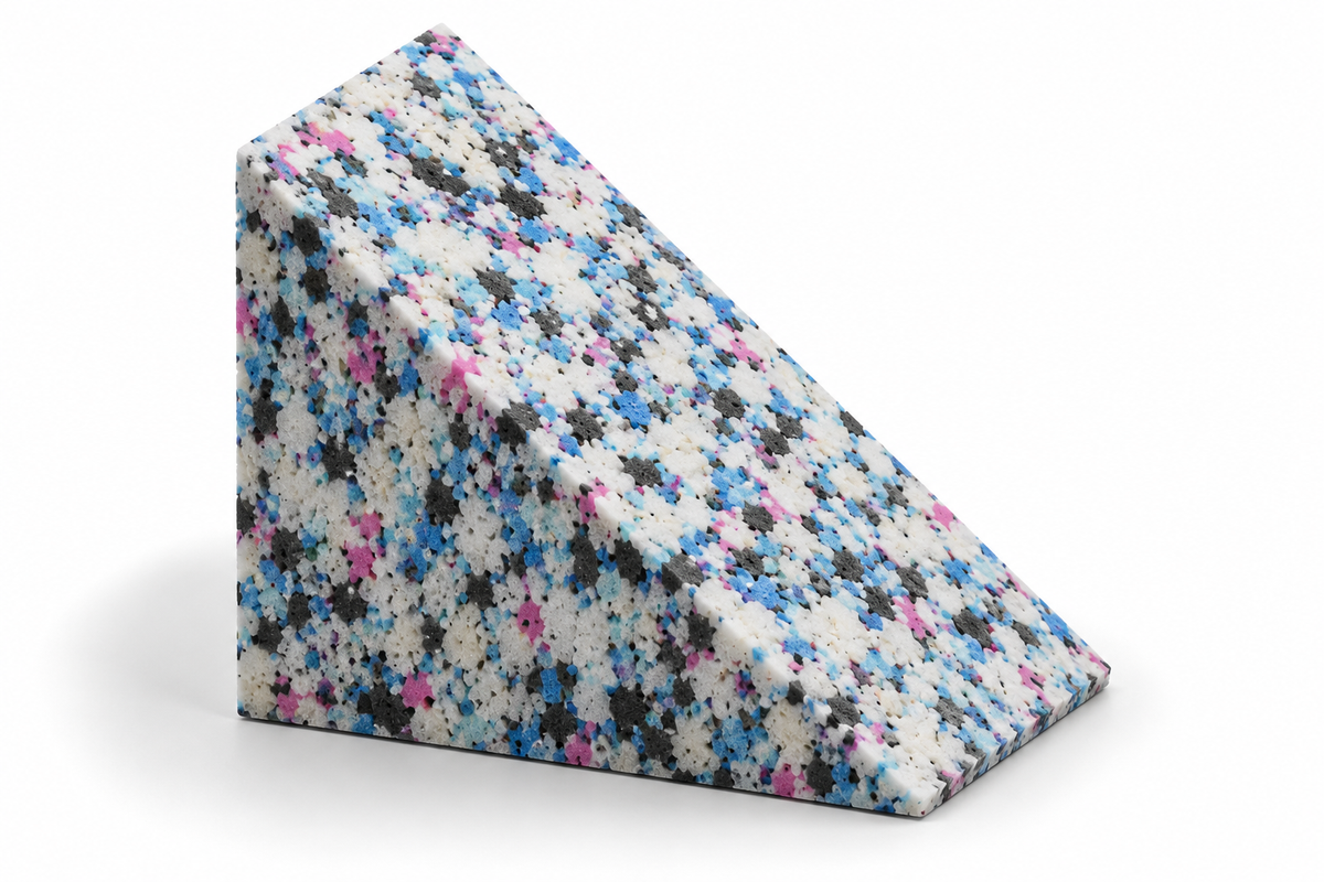 BedRock Light foam in Wedge Triangle shape