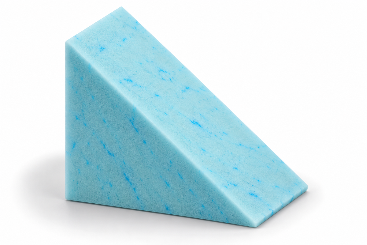 GelFlex foam in Wedge Triangle shape