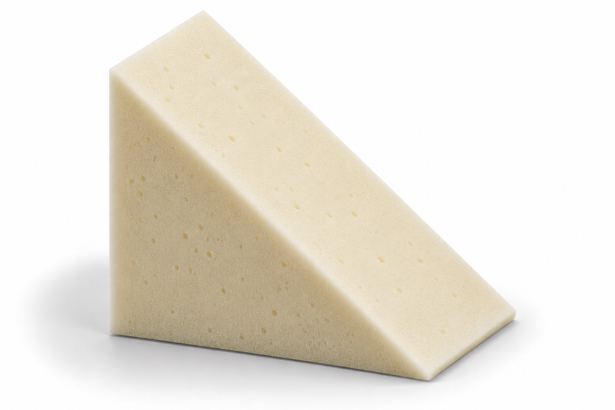 MemoFlex foam in Wedge Triangle shape