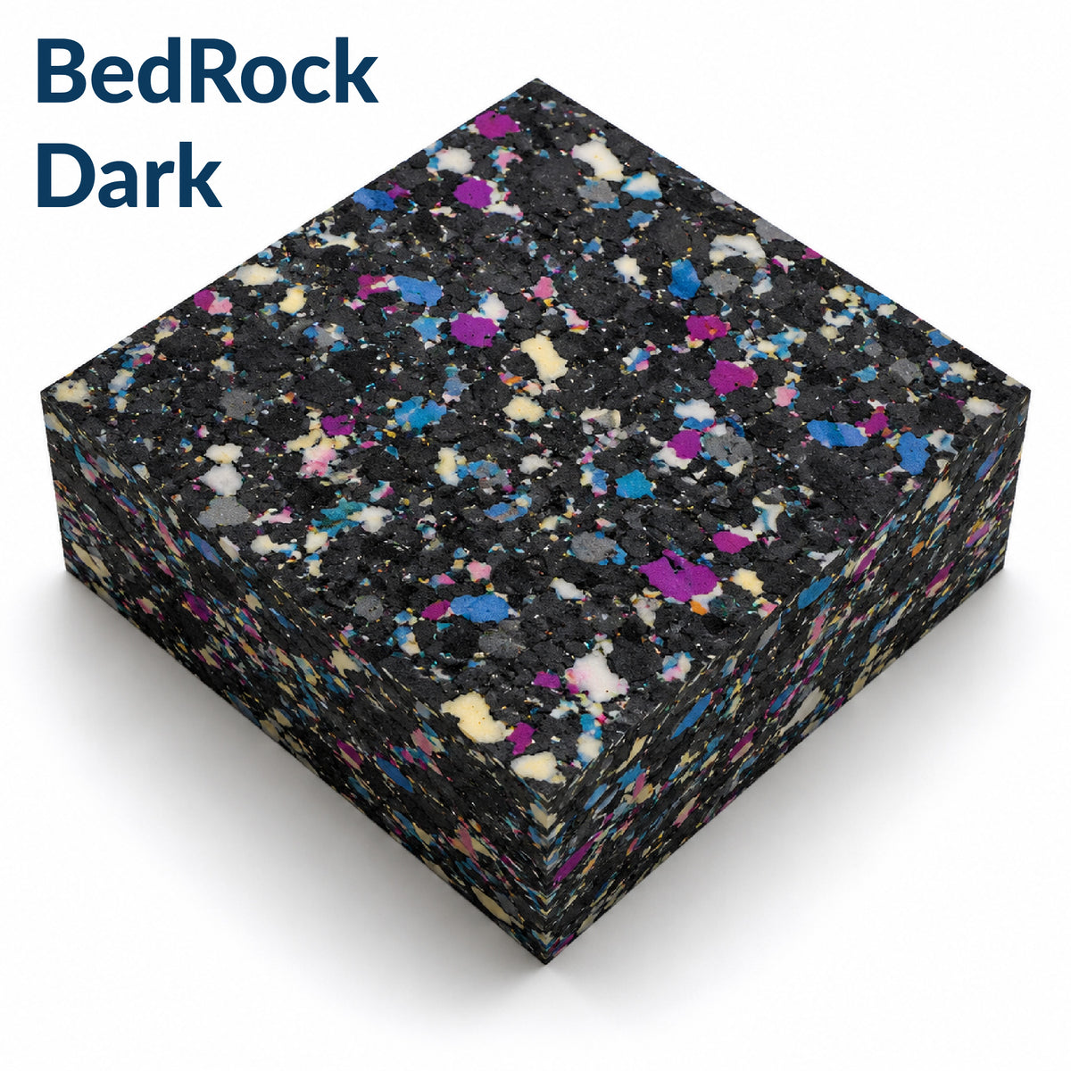 BedRock Dark foam sample