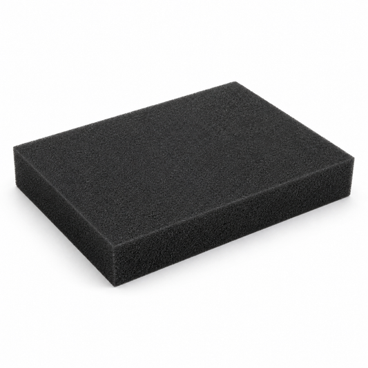 Carbon Dark charcoal foam sheet
