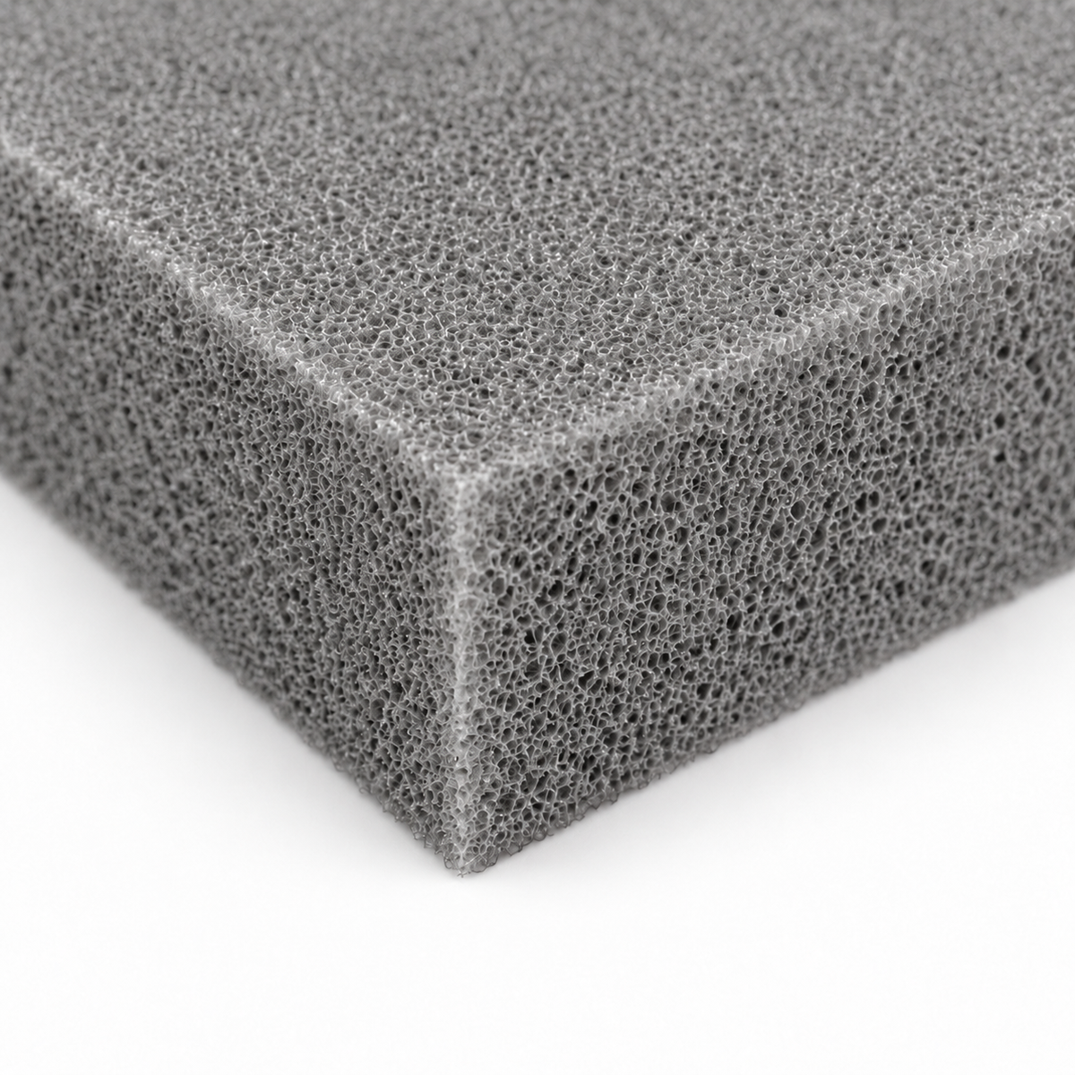Carbon Light charcoal foam sheet side view