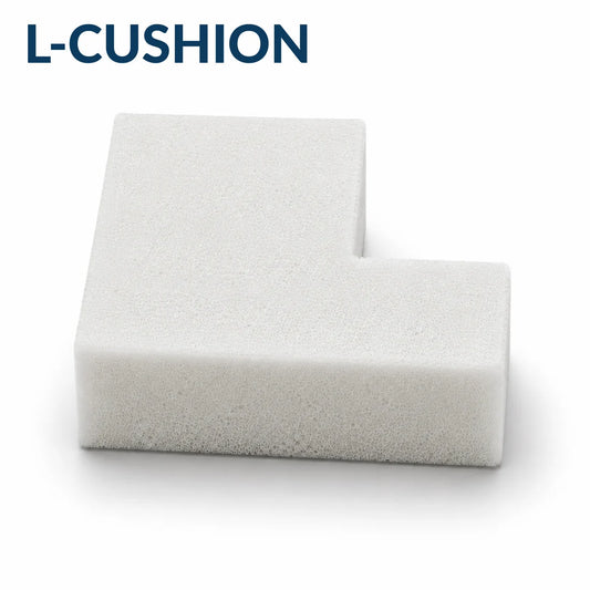 Custom L-cushion foam shape