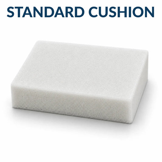Custom rectangular foam cushion shape