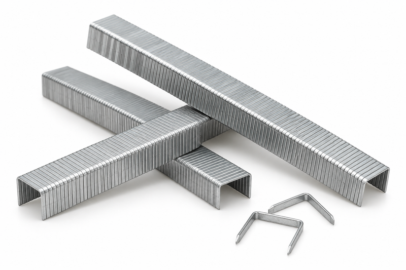 Upholstery staples for furniture and cushion projects