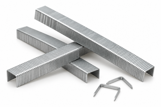 Upholstery staples for furniture and cushion projects
